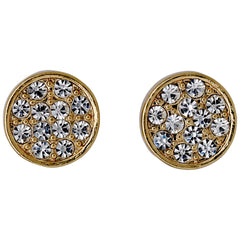 Pilgrim Gold Plated Crystal Studs "Grace"