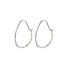 Pilgrim Silver Plated Hoops