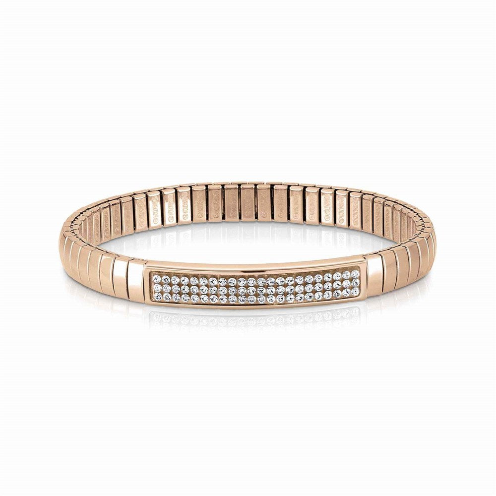 SWAROVSKI CRYSTAL ROSE GOLD EXTENSION BRACELET