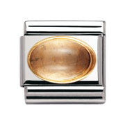 Nomination Citrine Oval Charm