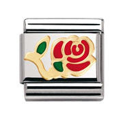 Nomination Red Rose Charm