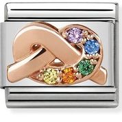 Nomination Friendship Knot Charm