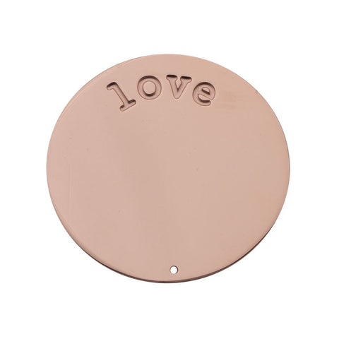 Love Halo (Plate) Rose Gold