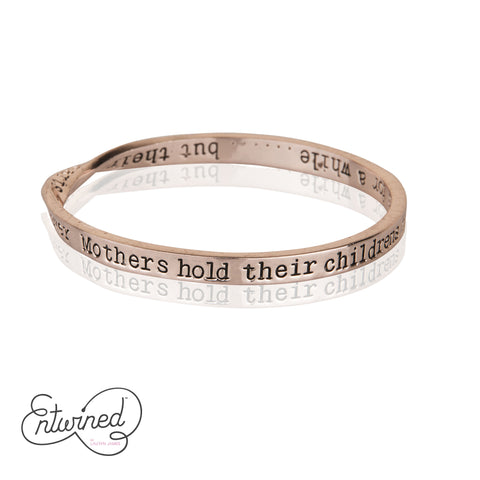 ENTWINED MOTHERS HOLD... ROSE GOLD