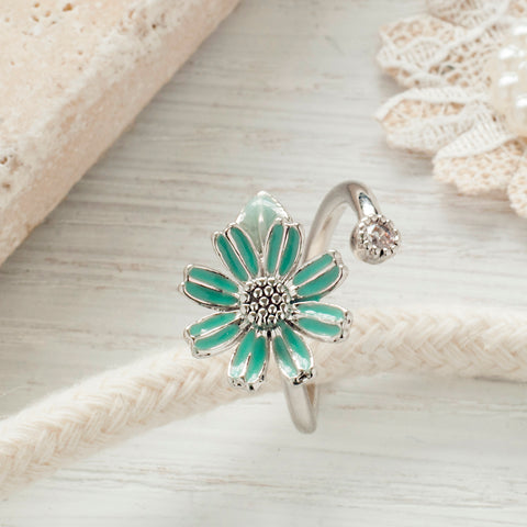 Secret Garden Flower Ring