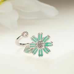 Secret Garden Flower Ring