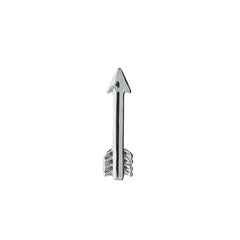 Buckle Up Rose Gold Arrow Charm