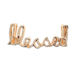 Buckle Up Silver Blessed Charm