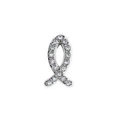 Buckle Up Rose Gold Fish Charm