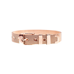 Buckle Up Rose Gold B Charm