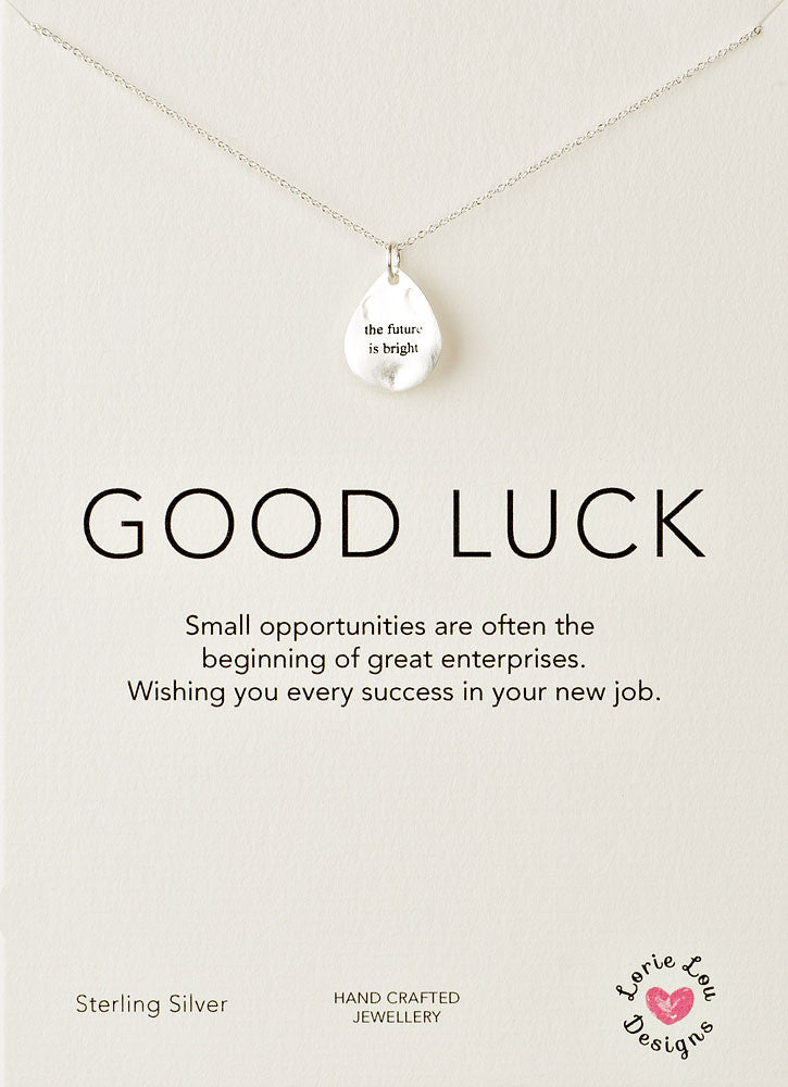 Lorie Lou Designs, The Future Is Bright Charm Necklace