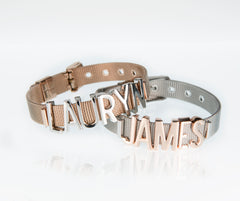 Buckle Up Rose Gold Cross With Crystals