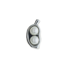Buckle Up Rose Gold 2 Peas In A Pod Charm