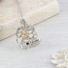 Sterling Silver Purse Necklace