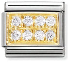 Nomination White Pavé Charm