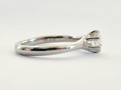 Platinum Brilliant Cut Natural Diamond Solitaire Ring £2575