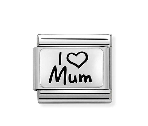 Nomination I Love Mum Charm