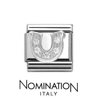 Nomination SilverShine Horse Shoe Cubic Zirconia