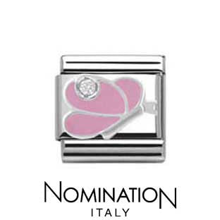 Nomination Pink Butterfly Charm