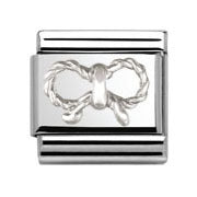 Nomination Silver Bow Charm