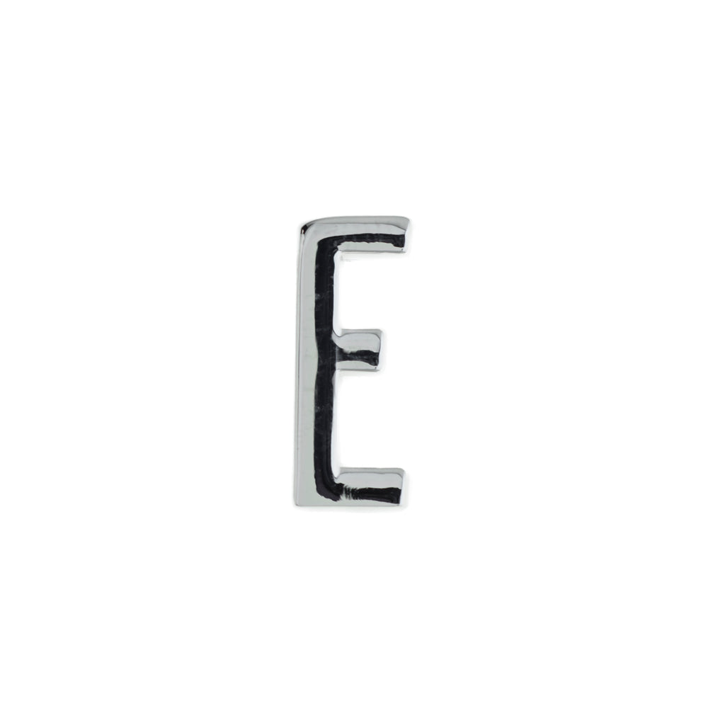 Buckle Up Silver E Charm