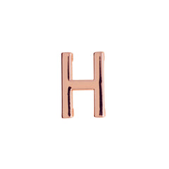 Buckle Up Rose Gold H Charm