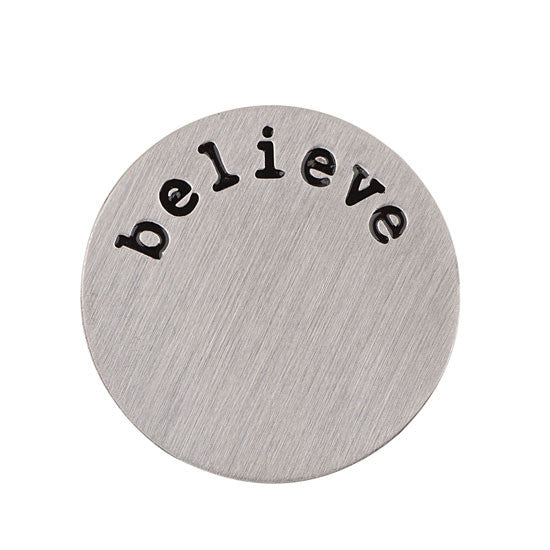Believe Halo (Plate) Silver
