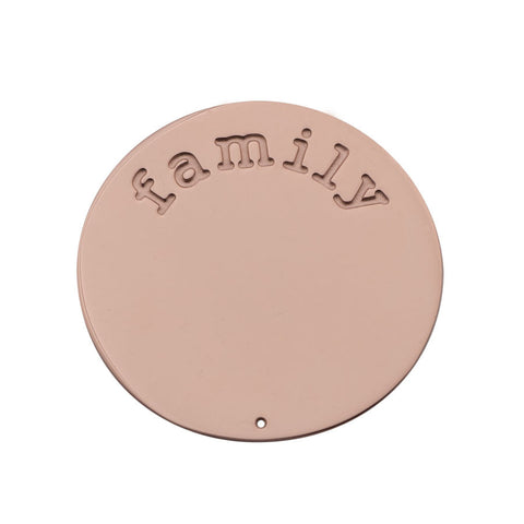 Family Halo (Plate) Rose Gold