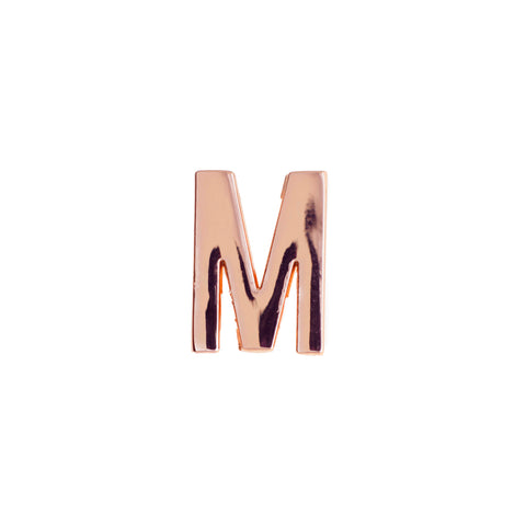 Buckle Up Rose Gold M Charm