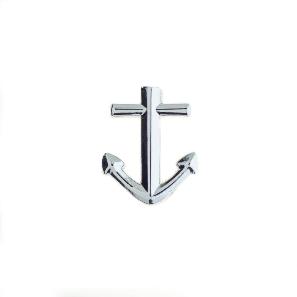 Buckle Up Silver Anchor Charm