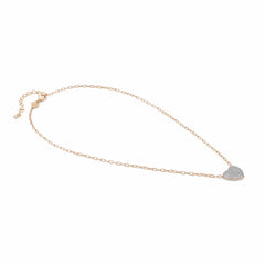 NOMINATION ROSE GOLD CRYSTAL HEART EASYCHIC NECKLACE