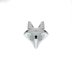 Buckle Up Silver Fox Charm