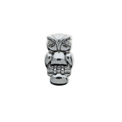 Buckle Up Silver Owl Charm
