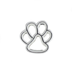 Buckle Up Rose Gold Paw Charm