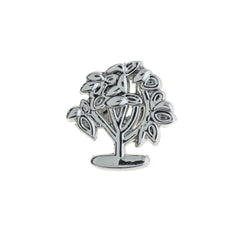 Buckle Up Silver New Life Tree Charm