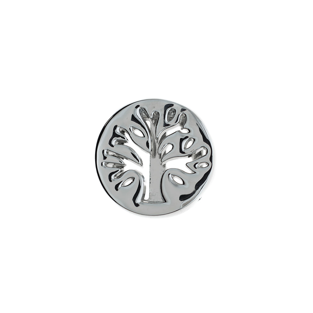 Buckle Up Silver Tree Of Life Charm