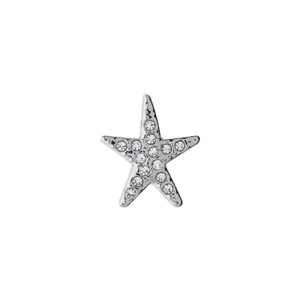 Buckle Up Silver Star Charm
