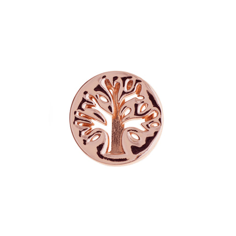 Buckle Up Rose Gold Tree Of Life Charm